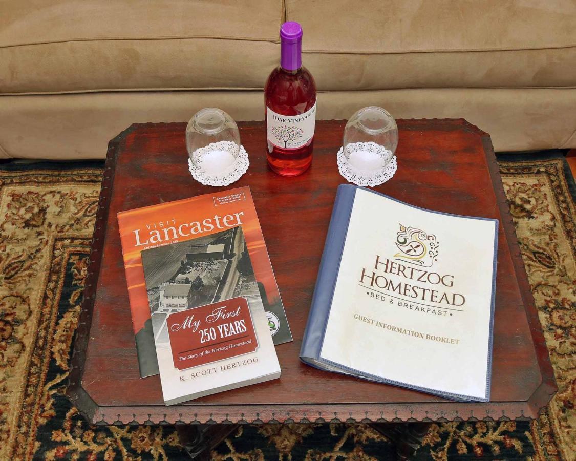 Hertzog Homestead Bed & Breakfast Ephrata Bagian luar foto